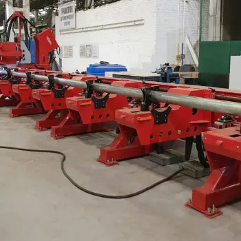 Автоматизированный комплекс наплавки труб