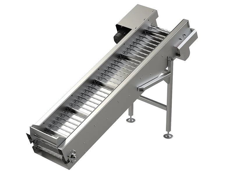 Гусеничные конвейеры из нержавеющей стали. Серия IVT-A-A011