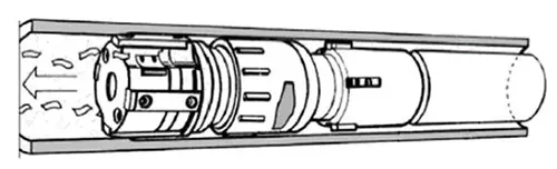 Схема станка для развертывания и раскатывания глубоких отверстий DRM-250