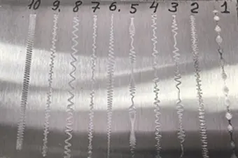 LiteWELD XR Pro Динамический воблер Пример 1