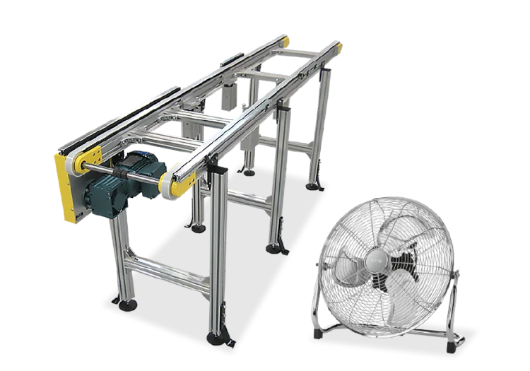 Стойки с электродвигателем и вентилятор