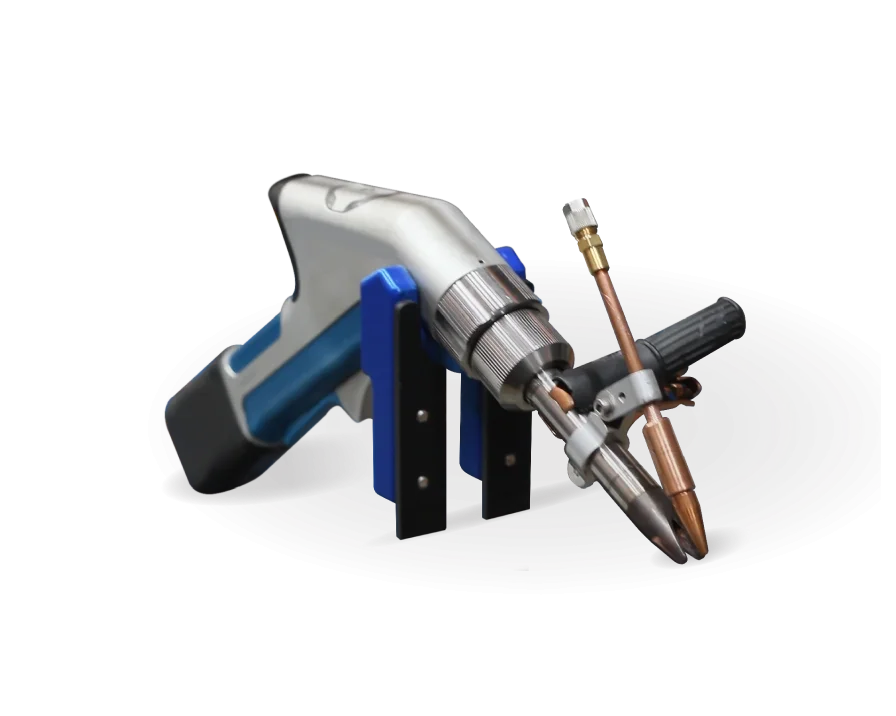 Пистолет для лазерной наплавки порошком