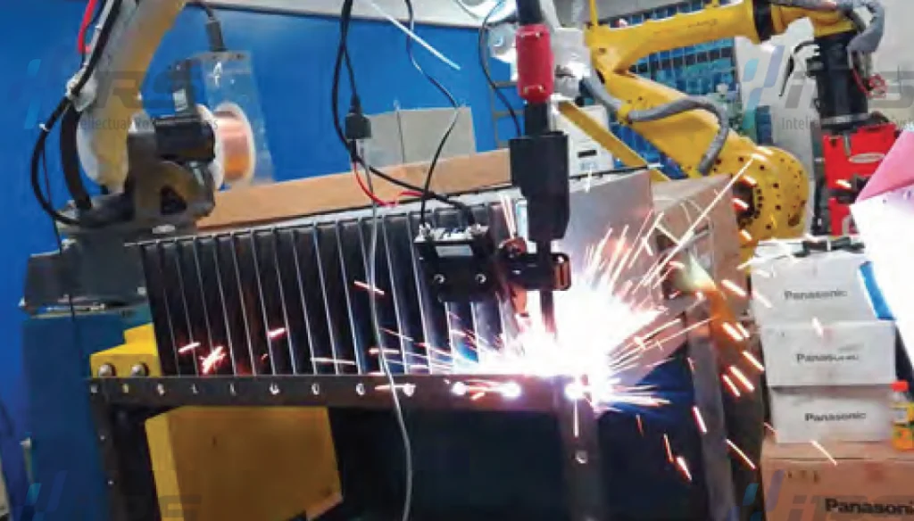 сварка корпуса с использованием системы слежения