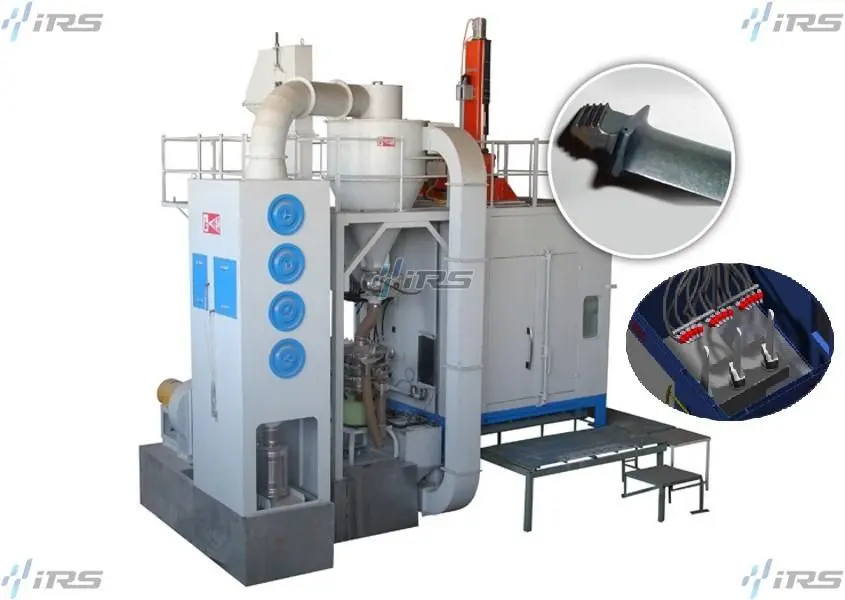 Установка по дробеструйной обработке в сборе