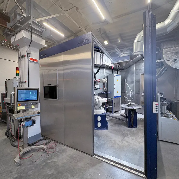 Камера для напыления. Вид снаружи