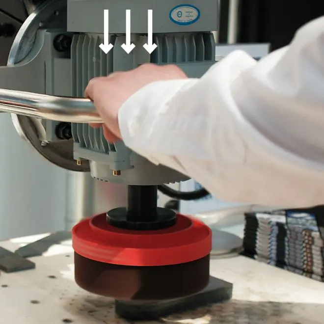 Процесс шлифовки