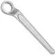 Ключ накидной коленчатый односторонний нержавеющий