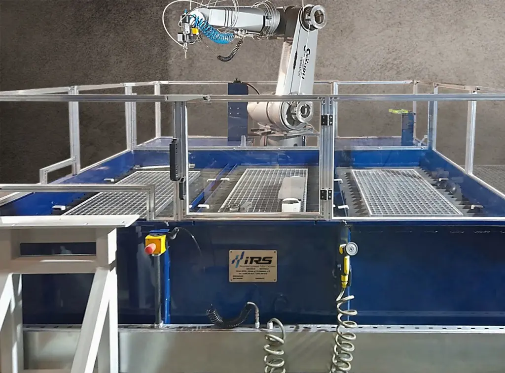 Установка роботизированной гидроабразивной резки