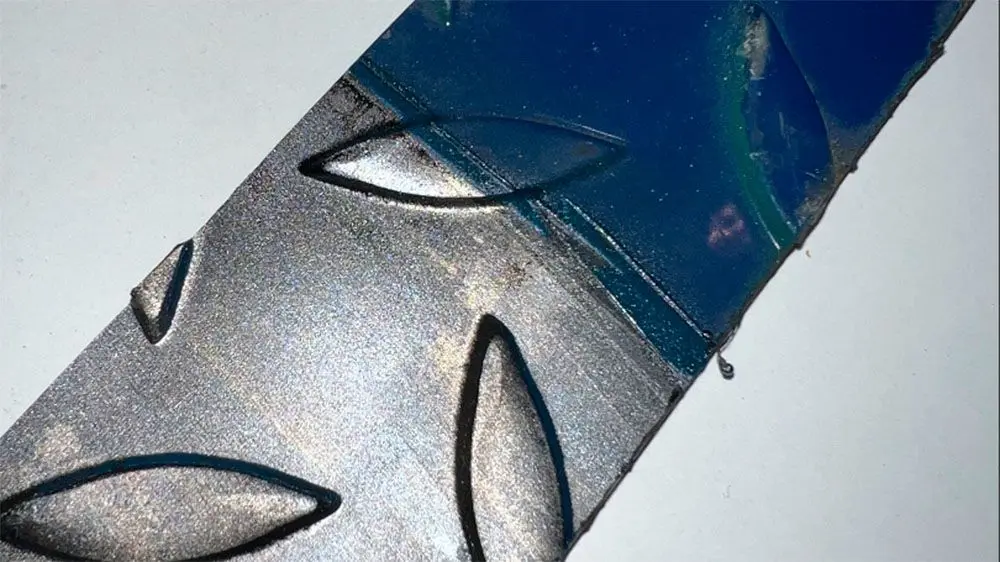 Очистка краски лазером