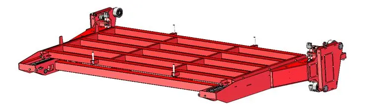 3д модель приемного механизма автомвтизированного стеллажа