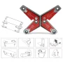 MPH-6090S Двухсторонний магнитный фиксатор для сварочных работ, усилие 17 кг