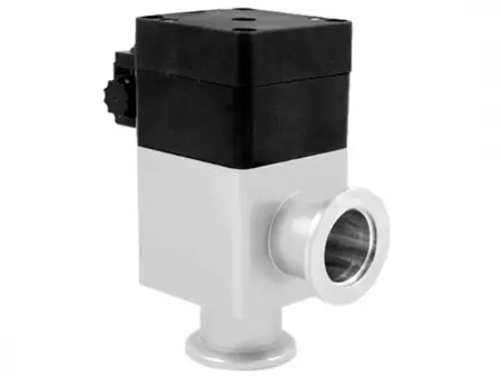 Клапан вакуумный угловой  GDQ-J50 KF50 Пневматический уплотнение - Фторэластомерное материал - Алюминий