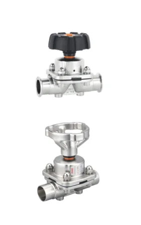 Ручной мембранный клапан
(Уплотнение 8, размер DN10 ⅜")