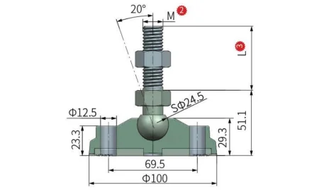 DGQ 100 чертеж