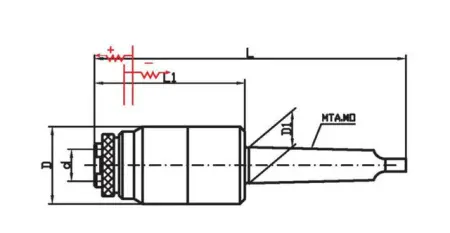 Фрезерный патрон с конусом Морзе MTA5-G1224