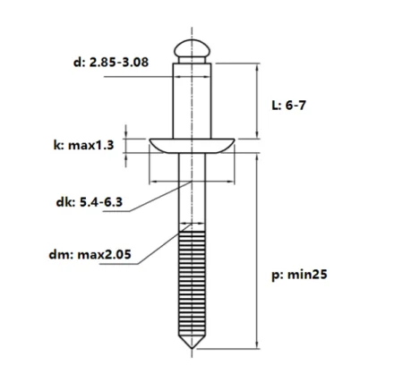 3,0х6,0 стандартный бортик Нерж _ Нерж