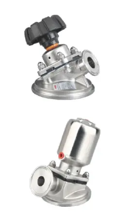 Мембранный клапан на дне резервуара 
(размер 1,5")