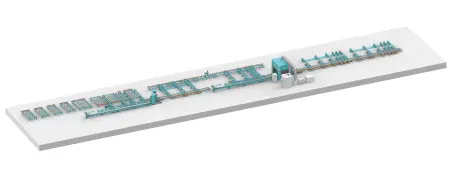 Линия по производству дутавровых балок для морской инженерной промышленности