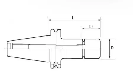 Высокоскоростной фрезерный патрон ISO20-GSK6-30