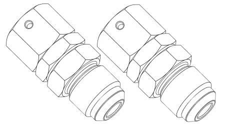 F1-F4. Набор адаптеров силовых (плюс_минус)