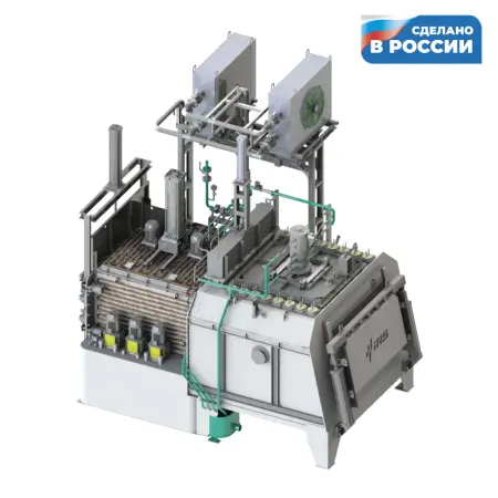 TQF-8 Универсальная атмосферная печь с закалочным баком