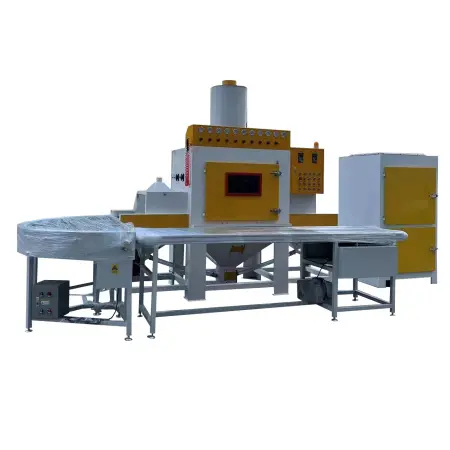 Автоматическая конвейерная система пескоструйной обработки DS-270-8E