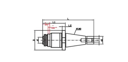 Фрезерный патрон NT50-G2442