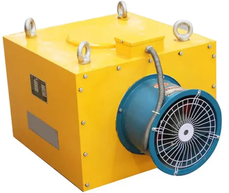 DM-PS-AC-1,6/120 Магнитный сепаратор подвесной круглый с воздушным охлаждением