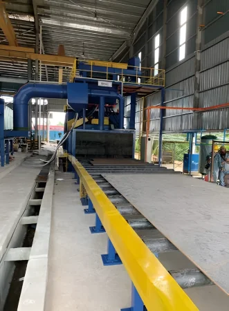 S-6920 Рольганговая дробеметная установка для листов и профилей