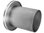 Патрубок под сварку ISO-K160, L=100  мм (нержавеющая сталь )