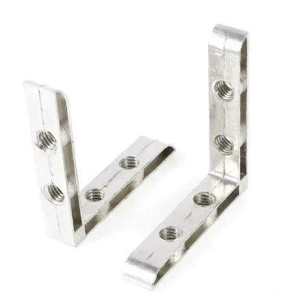 Внутренний угловой соединитель М6 для алюминиевых профилей, паз 6, облегченный, ALF-IC1530-L