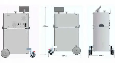 Настольный портативный гелиевый течеискатель Agilent HLD MD15