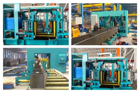 Станок для сборки коробчатых балок