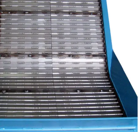 Пресс-конвейер для заусенцев. Серия IVT-A-A005