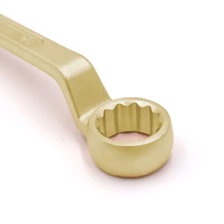 Ключ накидной коленчатый двусторонний искробезопасный AL151-2730