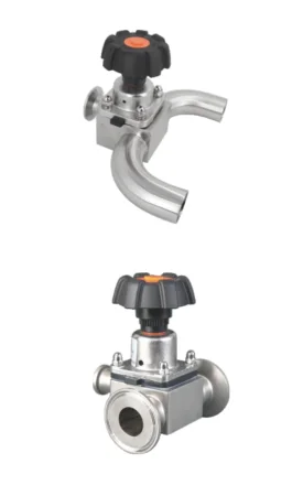 U-образный трехходовой мембранный клапан (кованый) 
(уплотнение 25, размер DN25/32 1"- 1¼")