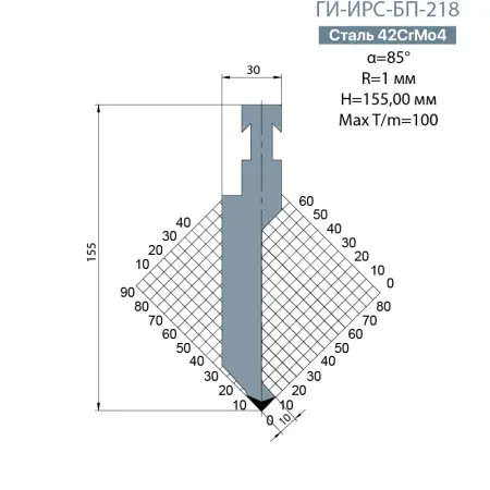 Пуансон BYSTRONIC ГИ-ИРС-БП-218