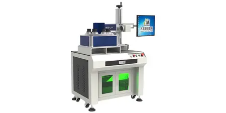 8-позиционный оптоволоконный станок лазерной маркировки лампочек с одной головкой MF20-L-A