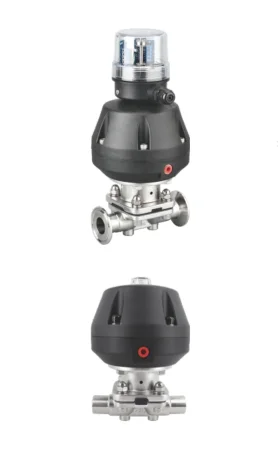 Пневматический мембранный клапан (привод с грибовидной головкой)
(Уплотнение 25, разммер DN20 ¾")