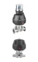 Пневматический мембранный клапан (привод с грибовидной головкой)
(Уплотнение 25, разммер DN20 ¾")