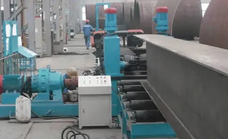 Правильная машина для полок двутавровых балок