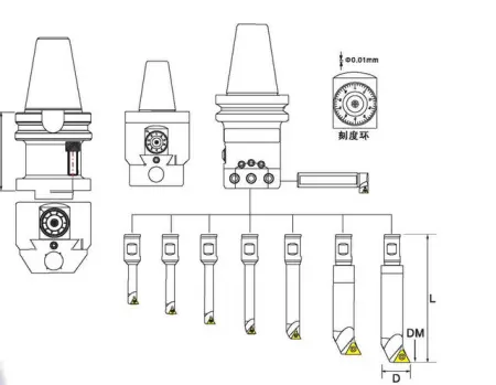 Расточная державка BJ2025-96
