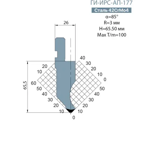 Пуансон Promecam-Amada ГИ-ИРС-AП-177