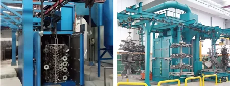 S-4810 Проходная дробеметная установка подвесного типа