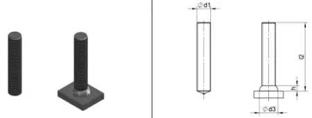 Шпилька резьбовая FD