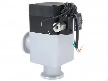 Клапан вакуумный угловой  GDQ-J25B KF25 Пневматический уплотнение - Сильфонное материал - Алюминий