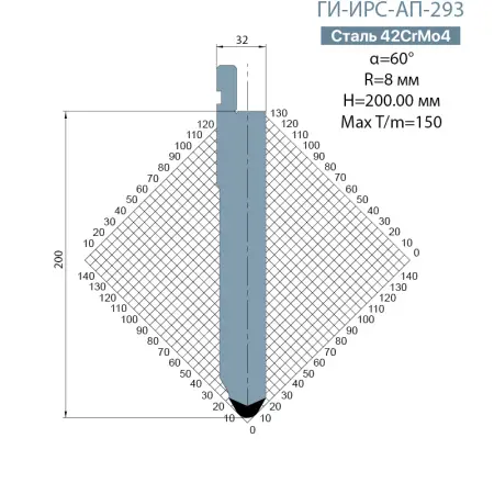 Пуансон Promecam-Amada ГИ-ИРС-AП-293