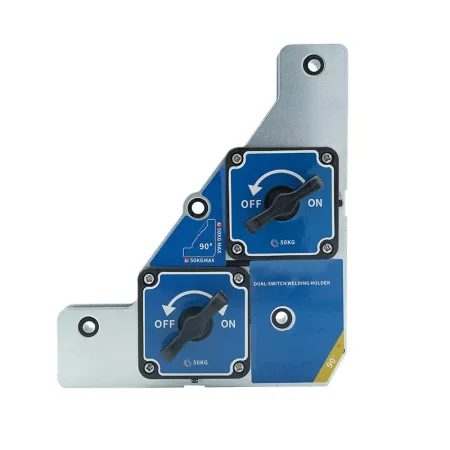 MPH-M5M Магнитный фиксатор повышенной мощности для сварочных работ с двойным переключателем, усилие 50 кг