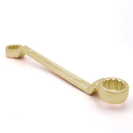 Ключ накидной коленчатый двусторонний искробезопасный AL151-2730