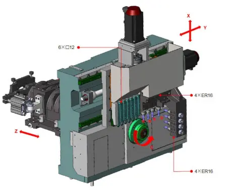 SZ-20E2 Токарный автомат с ЧПУ